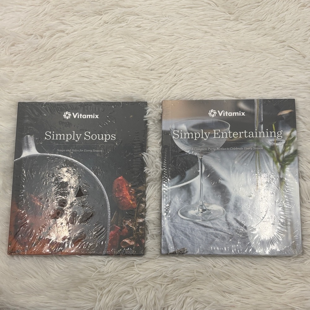 Vitamix Books Set of Two New